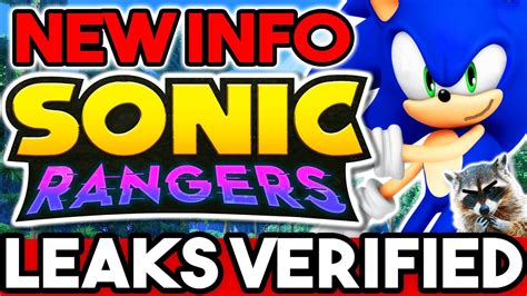 New Sonic Rangers Leaks Confirmed Levels Characters Gameplay Info And More Youtube