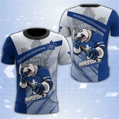 Toronto Maple Leafs Mascot 3D Print T-Shirt - RobinPlaceFabrics