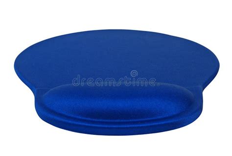 Ergonomic mouse pad stock image. Image of mousepad, blue - 18867385