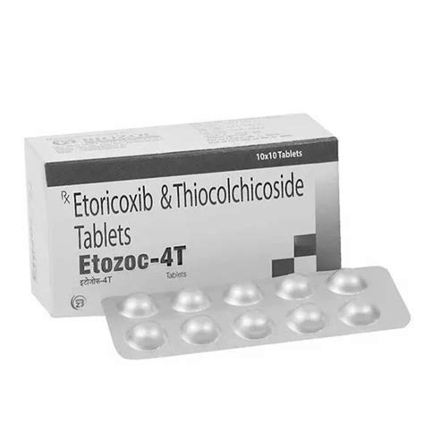 Etoricoxib Thiocolchicoside Tablets At Rs 2200 Box Etoricoxib 60mg