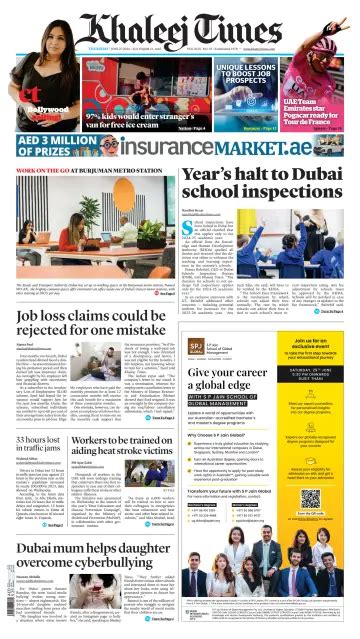 Khaleej Times Newspaper Subscription Pressreader