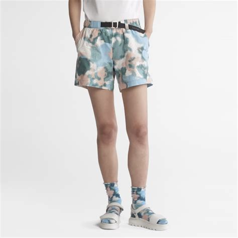 Baumwoll Shorts F R Damen In Sommer Print