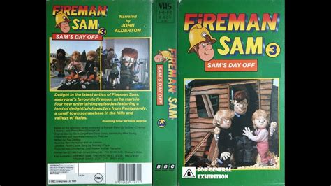 Fireman Sam Sam S Day Off 1989 Australian VHS Fanmade YouTube