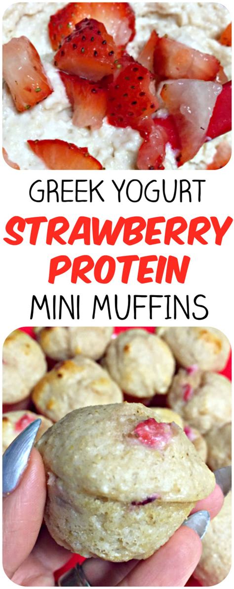 Greek Yogurt Strawberry Protein Muffins! – Skinny Fat Girl