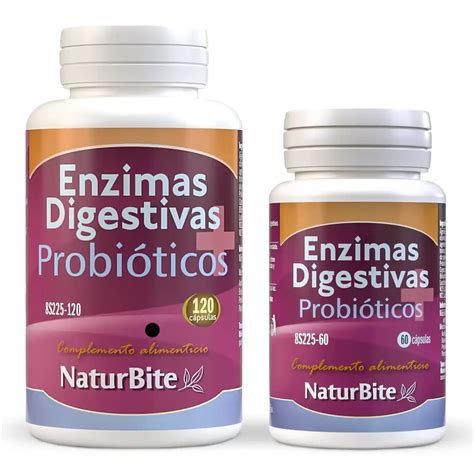 Enzimas Digestivas Probi Ticos Naturbite Vivo Natural