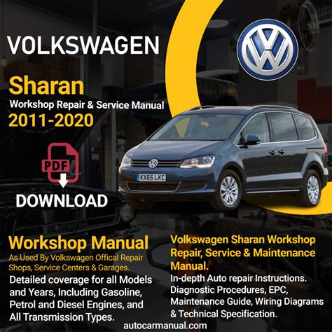 Volkswagen Sharan Repair Manual Service And Maintenance