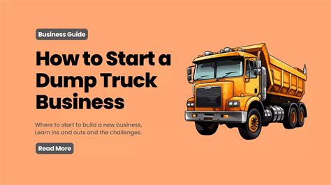 How To Start A Dump Truck Business Reliable Startup