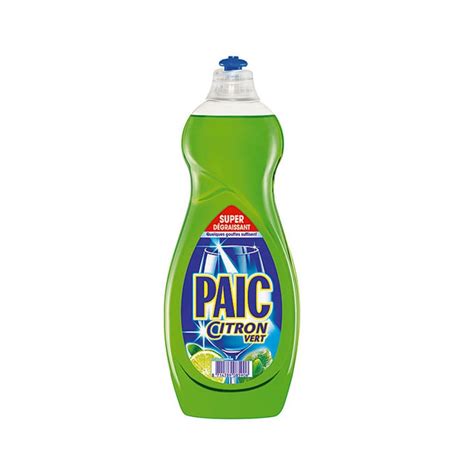 Paic Liquide Vaisselle Citron Vert Ml Panierdor