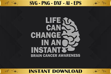 Life Can Change In An Instant Brain Graphic By Abhamidakon Creative