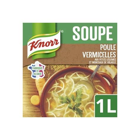 Soupe Poule Vermicelles Knorr La Brique De L