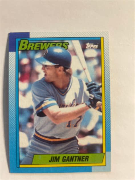 Mavin 1990 Topps Jim Gantner