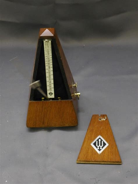 Made In Germany Wind Up Metronome Wooden