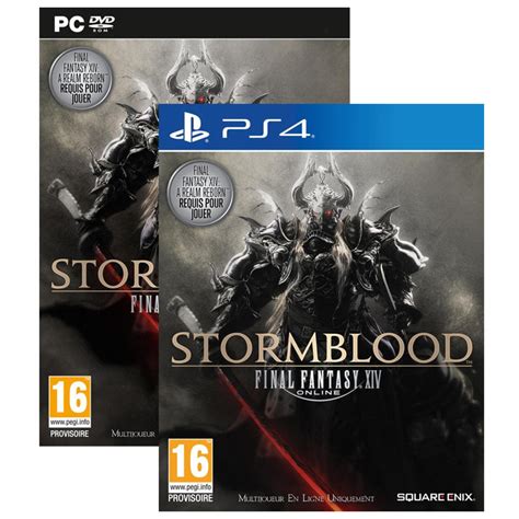 Final Fantasy XIV Stormblood sur PS4 et PC à 44 99 euros