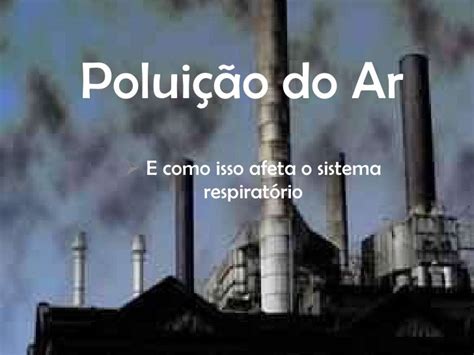 Poluição do ar