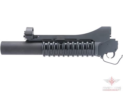 Avengers Battle Axe M203 Barrel Mounted 40mm Airsoft Grenade Launcher