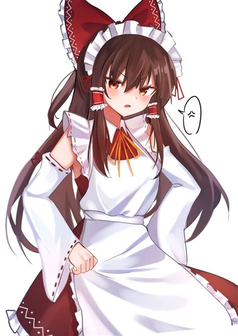 Hakurei Reimu Touhou Drawn By Saki14793221 Danbooru