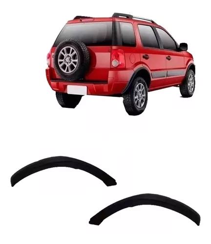 Par Moldura Parachoque Traseiro Ecosport 2003 04 05 Á 2012 Frete grátis