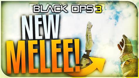 NEW BLACK OPS 3 LEFT ARM MELEE GAMEPLAY L3FT E DLC MELEE WEAPON