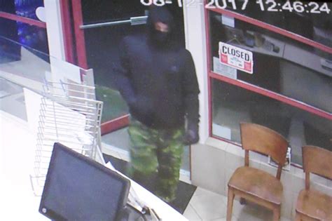 UPDATE RCMP Searching For Suspect In Armed Robbery Of Sidney Pizza