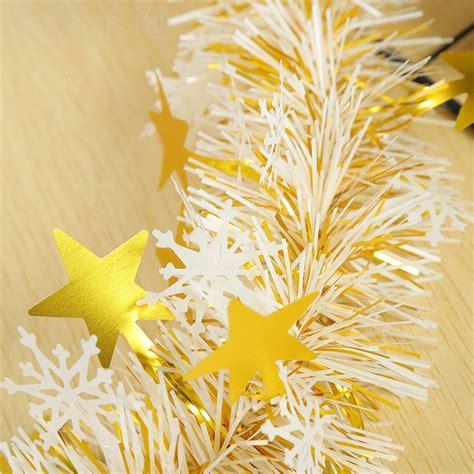 Machinehome Best Choice Christmas Ornaments with Star Colorful Ribbon ...