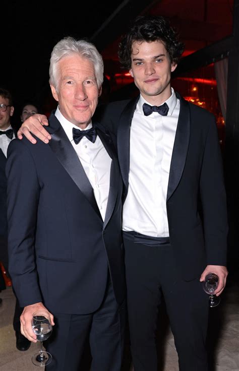 Richard Gere Makes Rare Appearance With Eldest Son Homer At Cannes Film