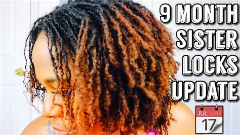 Sisterlocks Update From A 4c Loose To A Loc D Natural 9 Months Into Sisterlock Journey Youtube