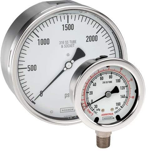 Manometer Mit Zifferblatt Anzeige 400 500 Series NOSHOK