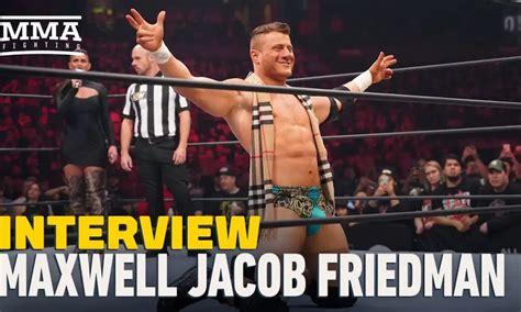 Mjf Reveals The Length Of His Current Contract In Aew