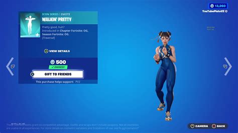 Fortnite Item Shop New Walkin Pretty Emote [november 27th 2023