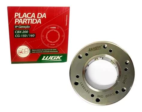 Placa Da Partida Cbx Strada Biz Cg Wgk Parcelamento