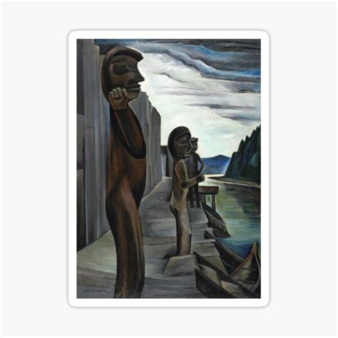 Emily Carr Blunden Harbour Sticker For Sale By Fineearth Redbubble