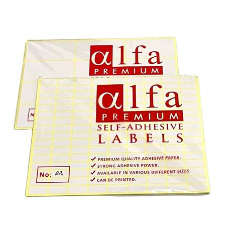 Jual Stiker Label Nama Undangan Harga Self Adhesive Paper No