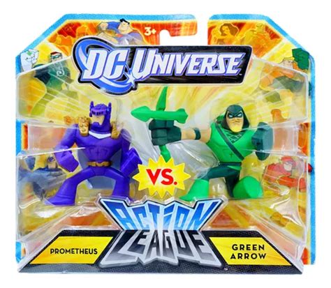 Dc Universe Action League Prometheus Vs Green Arrow Envío Gratis