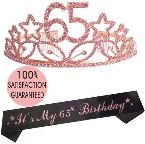 Buy Meant Tobe Th Birthday Sash And Tiara For Women Fabulous