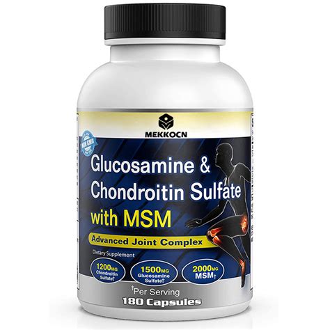 Healthy Joints System Glucosamine Chondroitin Tablets Capsules Msm Supplement For Joint And Bone