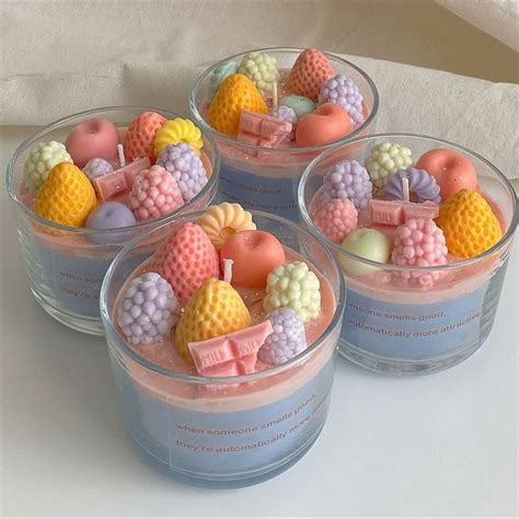 Pin by Ꮪweet Ꭰream on ᎰairyᏀarden ♡ | Food candles, Homemade scented ...