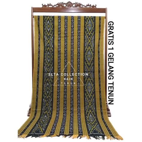 Jual Kain Tenun Ikat Original Blanket Tenun Troso Di Lapak Elta