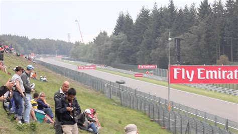 Spa 2013 Kemmel Straight Youtube