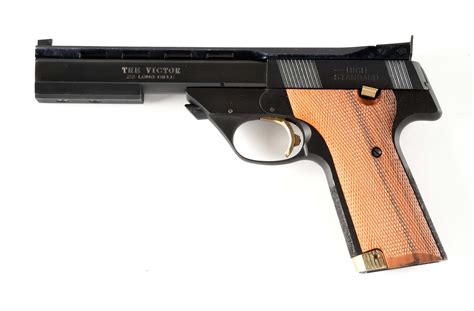 Lot Detail M High Standard The Victor 22 Lr Semi Automatic Pistol