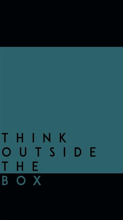 Think Outside The Box Wallpapers Top Free Think Outside The Box