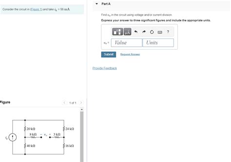 Solved Part Aconsider The Circuit In Figure And Take Chegg