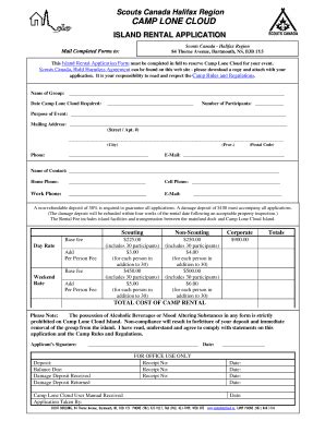 Rental Application Form Ontario Form