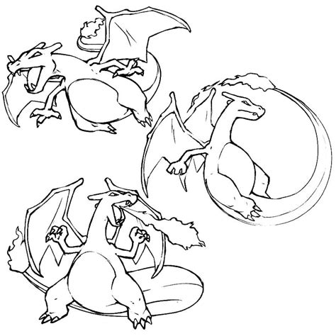 Dibujos Para Colorear Charizard WONDER DAY Dibujos Para Colorear