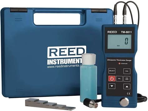 Amazon REED Instruments TM 8811 KIT Ultrasonic Thickness Gauge