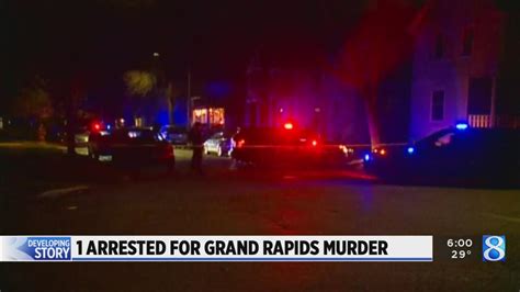 1 Arrested For Grand Rapids Murder