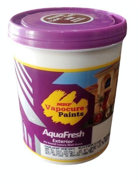 Smooth White 1 L MRF Vapocure Aqua Fresh Exterior Paint Brush At Rs