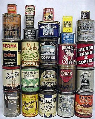 antique coffee tins  beginners guide  collecting vintage virtue