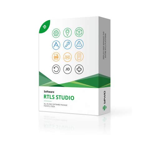 Software RTLS RTLS Studio Sewio Networks de visualização de