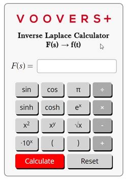 Inverse Laplace Transform Calculator | Instant Solutions