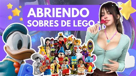 Sobres De Lego Disney ¡los Conseguiremos Todos Mich Zepeda 🔥 Youtube